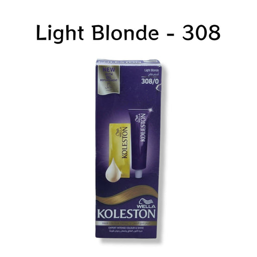 Wella Koleston Hair Color - Light Blonde 308/0 Hair Colour SA Deals 