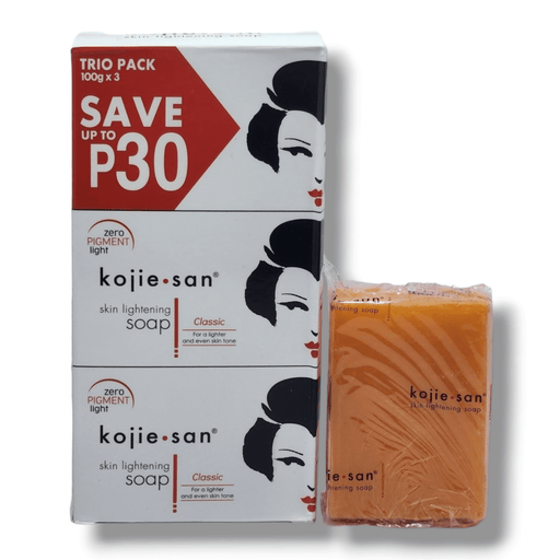 Kojie San Skin Lightning Soap 100gx3 (Pack Of 3, 100g Each) Soap SA Deals 
