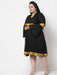 FAZZN Plus Size Black Colour Full Sleeves Dress Dresses Haul Chic 
