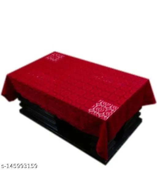 Beautiful maroon table cover Home & Garden Love Kush Collection 
