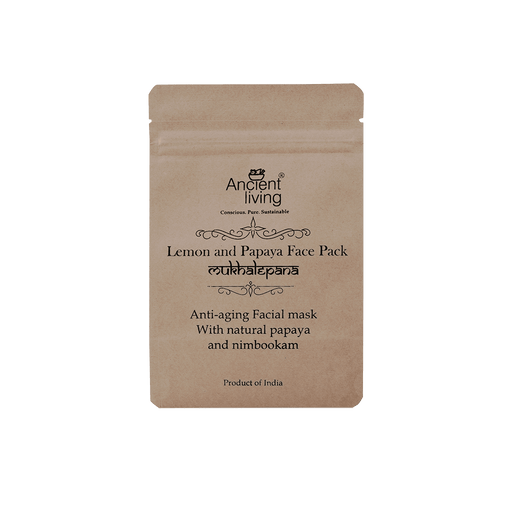 Ancient Living Lemon & Papaya Face Pack(Set of 2) 40gm Skin Care Ancient Living 