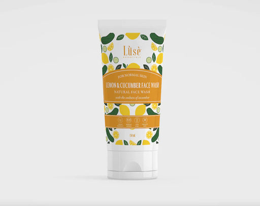 LEMON AND CUCUMBER FACE WASH Health & Beauty Luse Essentials 