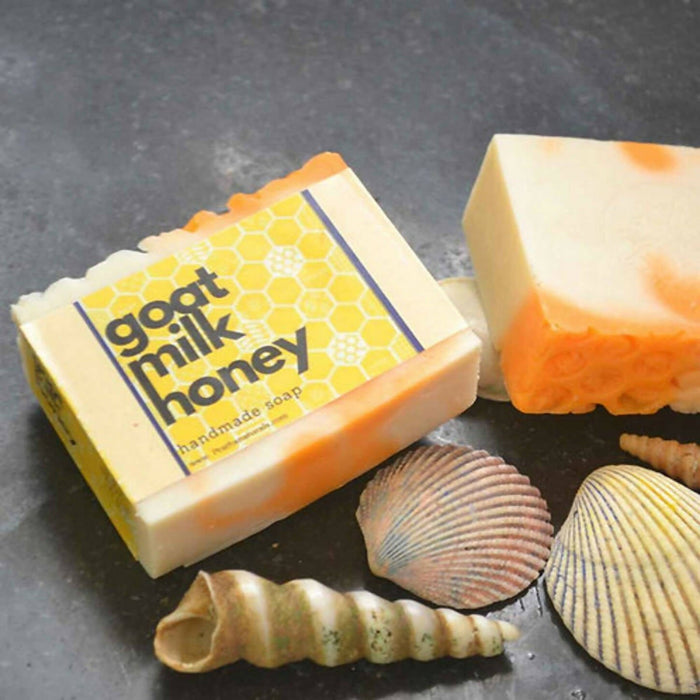 Pratha Goat Milk & Honey | Cold Process Handmade Soap Handmade soap Pratha Naturals 