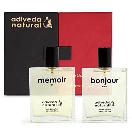 Adiveda Natural Memoir & Bonjour For Men & Women Eau de Parfum - 200 ml Perfumes Adiveda Natural 