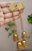 Adhisha Partywear Kashmiri Style Gold Plated Tassel Jhumki Earring set Brass Tassel Earring, Jhumki Earring Earrings Nityakshi Creations 