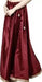TAVAN Solid Women A-line Maroon Skirt Free Size Prijam Store 
