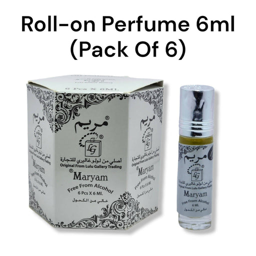 Maryam Roll-on Perfume Free From Alcohol 6ml (Pack of 6) Perfume SA Deals 