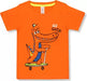 Ap'pulse Boys Graphic Print Cotton Blend T Shirt (Pack of 5,Orange) T-Shirt sandeep anand 