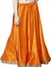 TAVAN Solid Women Flared Orange Skirt Free Size Prijam Store 