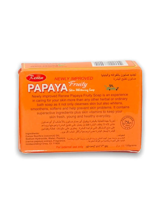 Renew PAPAYA Fruity Soap 135g Soap SA Deals 