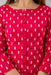 Svarchi Womens Cotton GOLD PRINT Straight Kurta Skirt (Pink) Women Kurtis VEDIKAS 