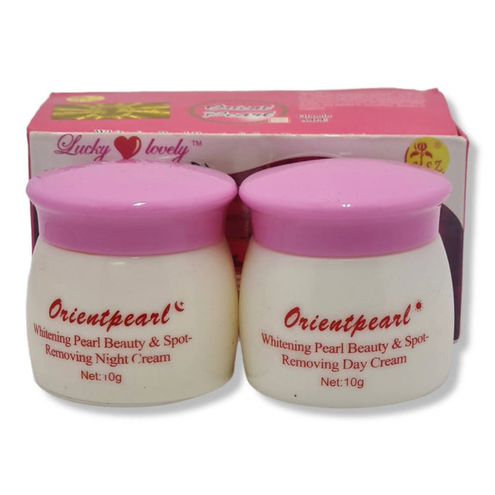 Orient Pearl Whitening Pearl Beauty Cream and spot removing suite Day n Night Cream Cream SA Deals 