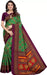 SVB Saree Green Colour Checks Printed Saree Saree SVB Sarees 