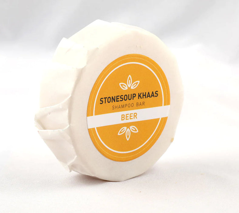 Stonesoup Khaas Shampoo Bar: Beer 100g Skin Care Stone Soup 