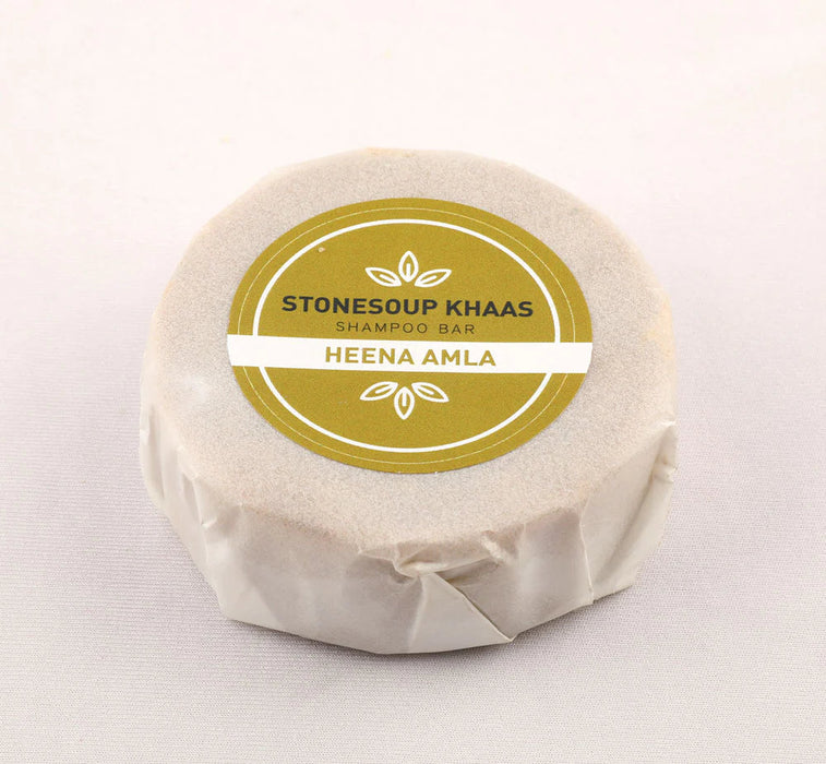 Stonesoup Khaas Shampoo Bar: Heena Amla Skin Care Stone Soup 