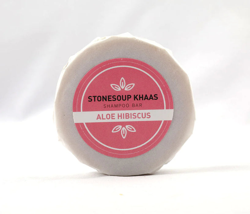 Stonesoup Khaas Shampoo Bar: Aloe Hibiscus 100g Skin Care Stone Soup 