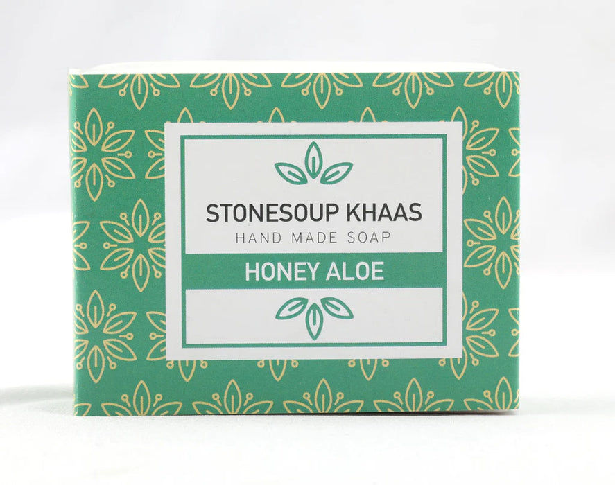 Stonesoup Khaas Soap: Honey Aloe 100g Skin Care Stone Soup 