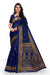 SVB Saree Dark Blue Bhagalpuri Silk Saree With Blouse Piece SAREE SVB Sarees 