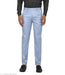 Haul Chic SKY BLUE Slim Fit Formal Trouser Pant For Men Apparel & Accessories Haul Chic 