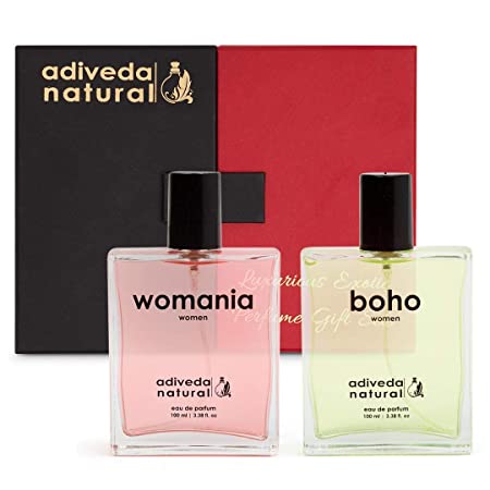 Adiveda Natural Womania & Boho For Women Combo Eau de Parfum - 200 ml Perfumes Adiveda Natural 