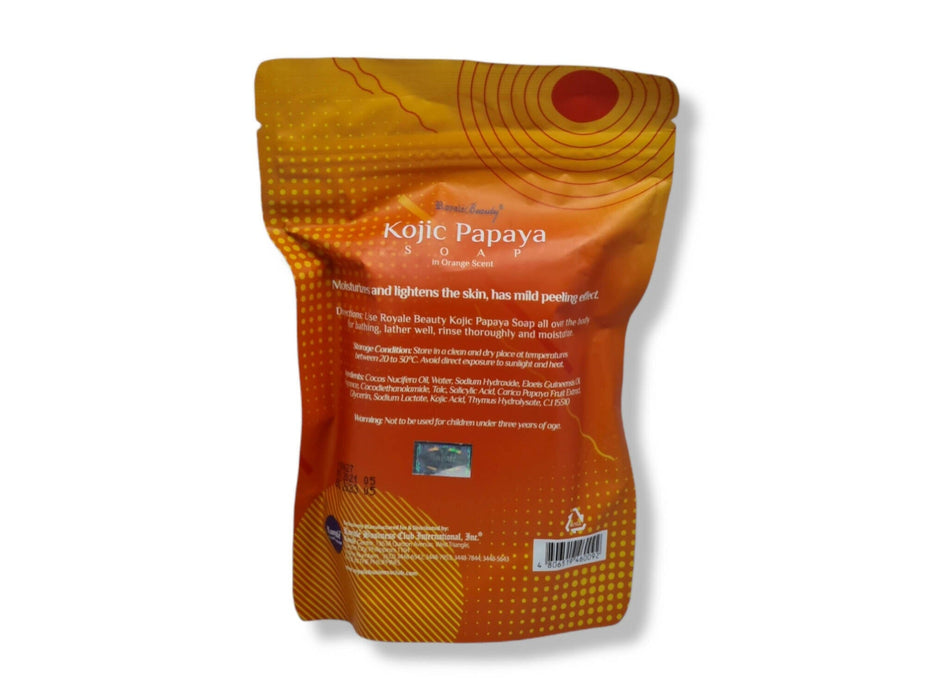 Royale Beauty Kojic Papaya Soap In Orange Scent 130g Soap SA Deals 