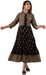 Women Kurta & Waistcoat Set Viscose Rayon Kurta Komal fashion M Black 