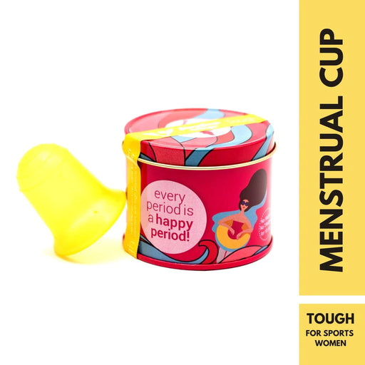 Yellow Menstrual Cup (Tough) Menstrual Cup Stone Soup 