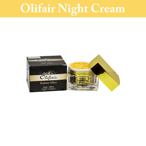 Olifair Night Cream - 50gram Night Cream, Radiance & Glow, Skin Lightening, Skin Whitening, Fairness, Pigmentation Removal, Skin Brightening Health And Beauty 