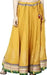 TAVAN Embroidered, Embellished, Self Design Women A-line Yellow Skirt Free Size Prijam Store 