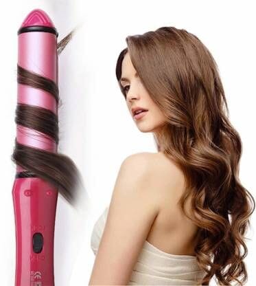 2 IN 1 Professional Hair Straightener and Roller Styler For Women (Multicolor) Hair Straighteners Ambika Enterprises 
